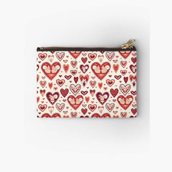 Item preview, Nuts About You Valentine Pattern in Classic Colors designed and sold by KatrinaJeanC.