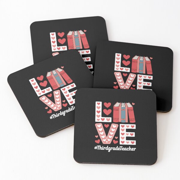 Item preview, Womens Love Valentine's Day Third Grade Teacher Lover V-Neck designed and sold by RonnasJackson.