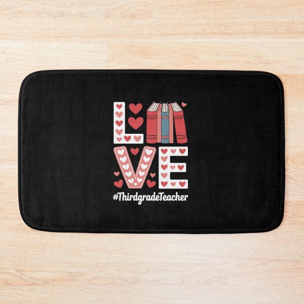 Item preview, Womens Love Valentine's Day Third Grade Teacher Lover V-Neck designed and sold by RonnasJackson.