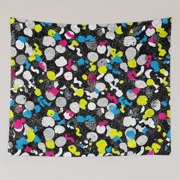Item preview, Neon Splatter Noise designed and sold by Kaleidoscope Print.