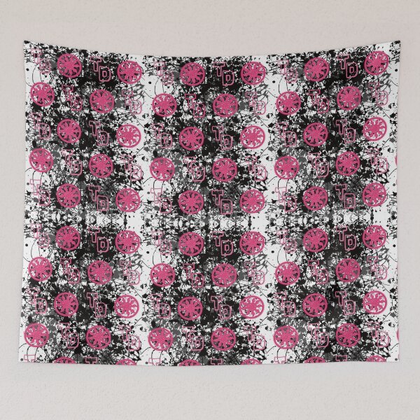 Item preview, Signature collection: Pink pretty Flamingo Wheels  designed and sold by Twisted Doodles.