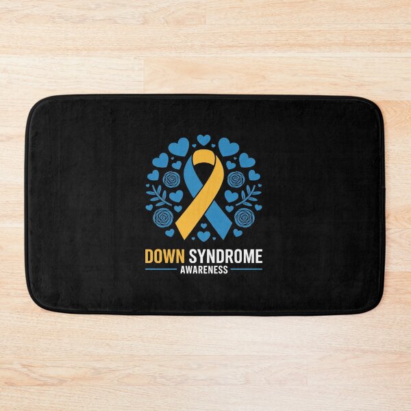 Item preview, World Down Syndrome Awareness Day Ribbon Hearts T21 March 21 designed and sold by RonnasJackson.