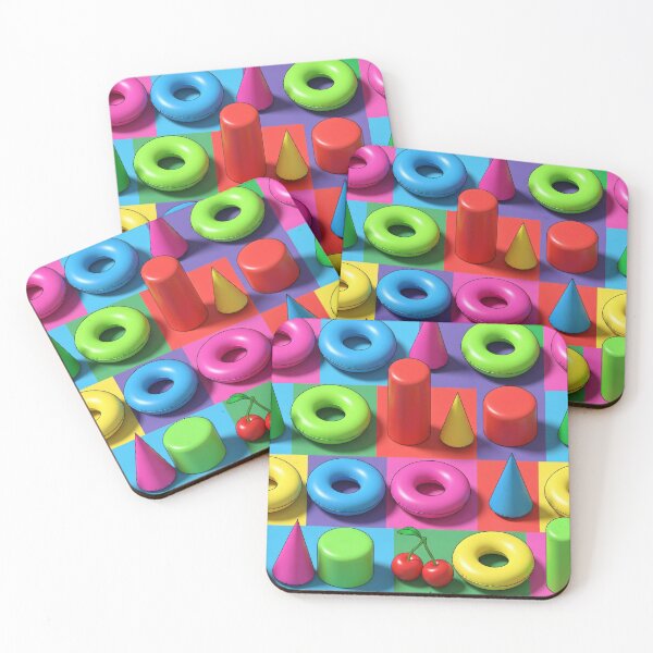 Item preview, Pop Geometry Playground designed and sold by Kaleidoscope Print.
