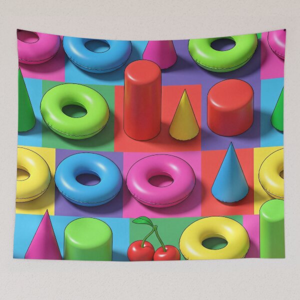 Item preview, Pop Geometry Playground designed and sold by Kaleidoscope Print.