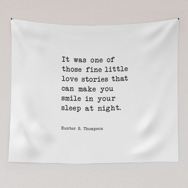 Item preview, Hunter S. Thompson Love poem  designed and sold by corbrand.