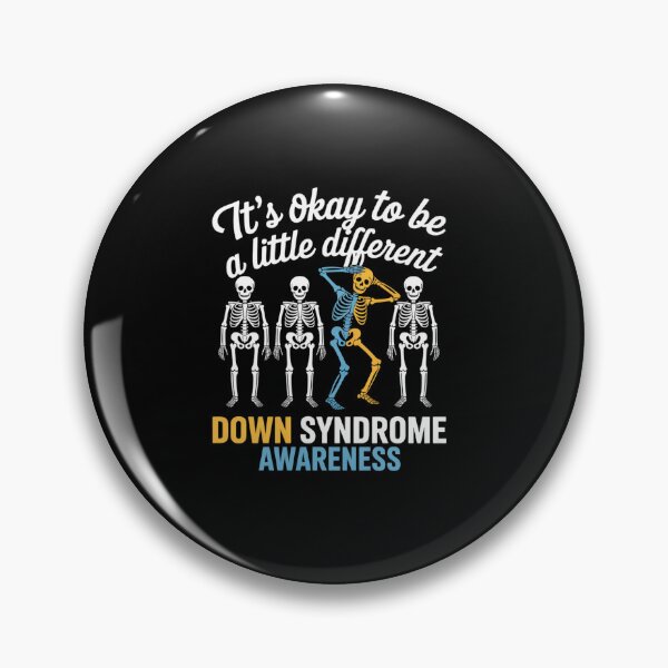 Item preview, World Down Syndrome Awareness Day Shirt Dabbing Kid Skeleton designed and sold by RonnasJackson.