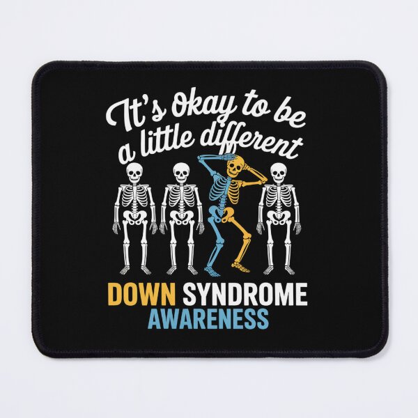 Item preview, World Down Syndrome Awareness Day Shirt Dabbing Kid Skeleton designed and sold by RonnasJackson.