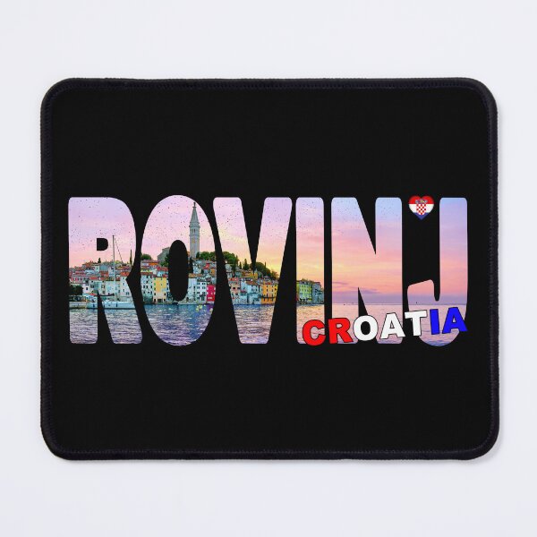Item preview, ROVINJ Croatia - Stunning Sunset over Old Town Flock of Birds designed and sold by Adam Gormley.