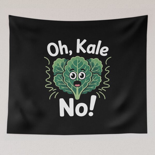 Item preview, Oh Kale No! Vegan Vegetarian gift, Veggie gift designed and sold by Dakarothill.