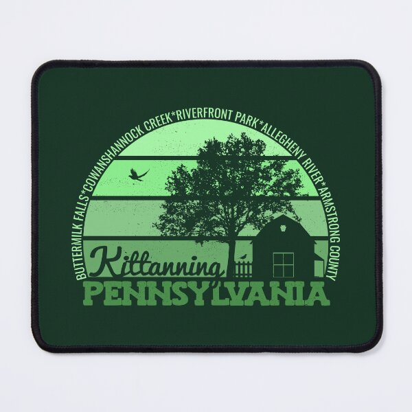 Item preview, Kittanning Pennsylvania Sunset Retro Vintage Local Pride Logo designed and sold by CRHPOD20.
