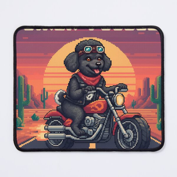 Item preview, Biker Poodle designed and sold by UrbanTRIP.