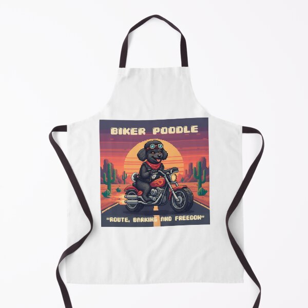 Item preview, Biker Poodle designed and sold by UrbanTRIP.