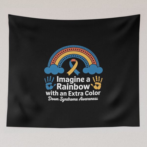 Item preview, World Down Syndrome Day Awareness Rainbow Trisomy 21 March designed and sold by RonnasJackson.