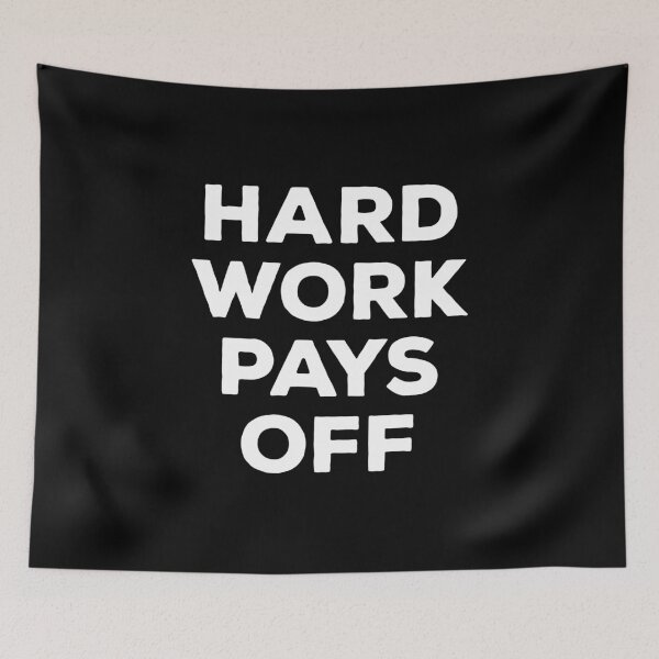 Item preview, Hard Work Pays Off designed and sold by kalyaidriza.