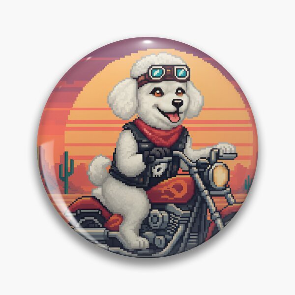 Item preview, Biker Poodle designed and sold by UrbanTRIP.