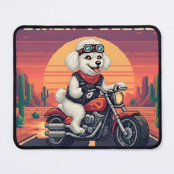 Item preview, Biker Poodle designed and sold by UrbanTRIP.