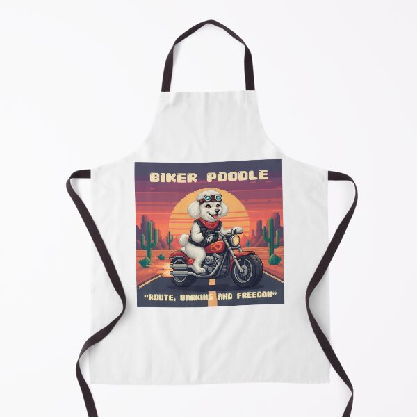 Item preview, Biker Poodle designed and sold by UrbanTRIP.