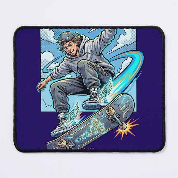 Item preview, Hermes Skater God - Retro Greek Mythology Streetwear designed and sold by devilfronty.