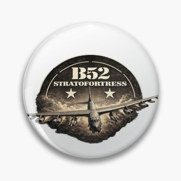 Artikelvorschau, Vintage-Design für ein Emblem der Himmelsfestung für strategische Bomber entworfen und verkauft von Combat Skies.