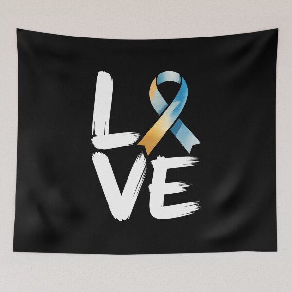 Item preview, Love World Down Syndrome Day Down Syndrome 21 3 designed and sold by RonnasJackson.