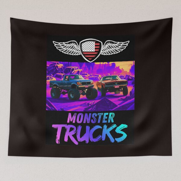 Item preview, Monster Trucks “A Battle of American Legends” designed and sold by RodimusG1Art.