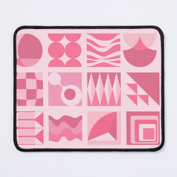 Item preview, Pink geometric pattern designed and sold by Sakshi-Sarde.