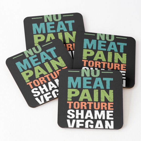 Item preview, No Meat No Pain Vegan Slogan Plant Based designed and sold by Dakarothill.