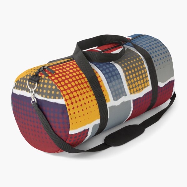Item preview, Halftone Patchwork Collage designed and sold by Kaleidoscope Print.