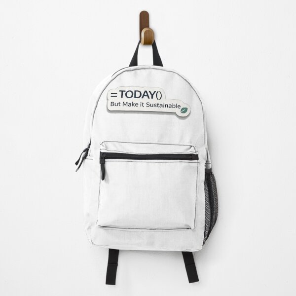 Item preview, =TODAY() But Make it Sustainable | Excel ESG Sticker designed and sold by TechNoChaos.