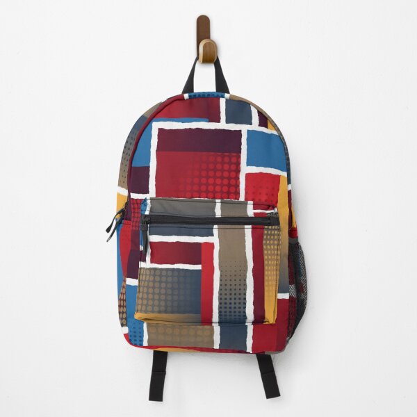 Item preview, Primary Halftone Patchwork designed and sold by Kaleidoscope Print.