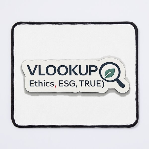 Item preview, VLOOKUP Ethics, ESG, TRUE | Spreadsheet ESG Sticker designed and sold by TechNoChaos.