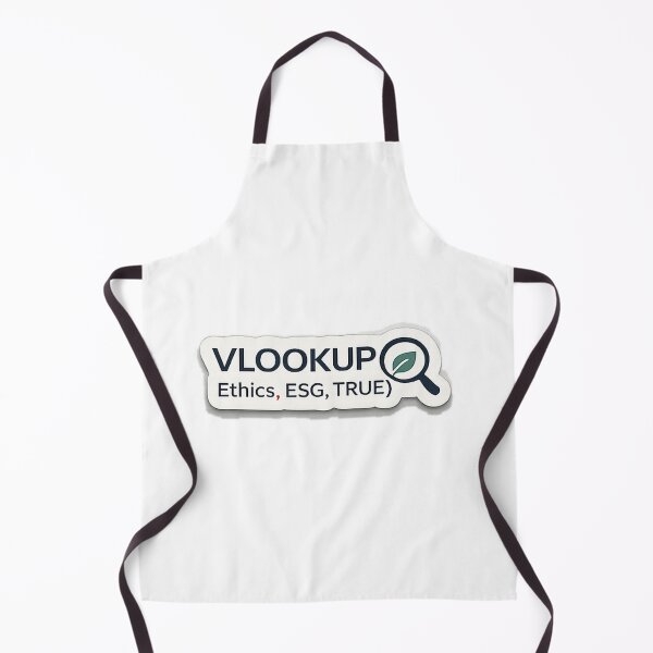Item preview, VLOOKUP Ethics, ESG, TRUE | Spreadsheet ESG Sticker designed and sold by TechNoChaos.