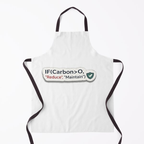 Item preview, IF Carbon > 0 Reduce Maintain | ESG Excel Sticker designed and sold by TechNoChaos.
