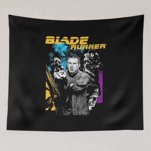 Item preview, Blade Runner – Retro Cyberpunk Sci-Fi Movie Art | Dystopian Futuristic Illustration designed and sold by itsevltoys.