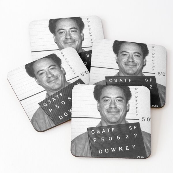 Item preview, Robert Downey Jr Mug Shot designed and sold by CreeseArts.