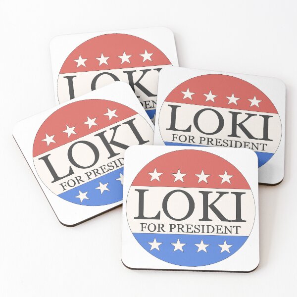 Item preview, Loki Presidential Button designed and sold by MiffyAndFudge.