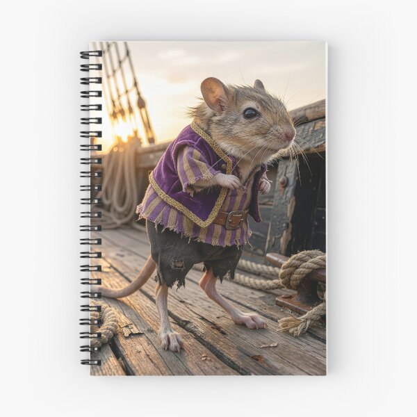 Item preview, Baluchistan Pygmy Jerboa Rules the High Seas designed and sold by Tridentulus.