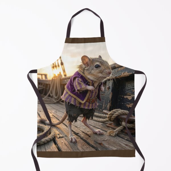 Item preview, Baluchistan Pygmy Jerboa Rules the High Seas designed and sold by Tridentulus.