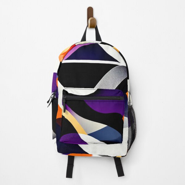Item preview, prismatic rhythm 4 color abstract colorful geometric design designed and sold by SmashingDeals.