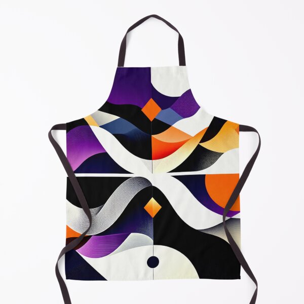 Item preview, prismatic rhythm 4 color abstract colorful geometric design designed and sold by SmashingDeals.