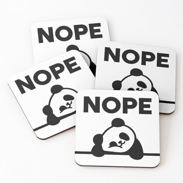 Item preview, Lazy Panda - Nope designed and sold by kavitasyavera.