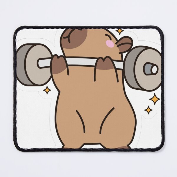 Item preview, Capibara Fitness: Gym Beast Mode - Capibearo designed and sold by ChessyChop.