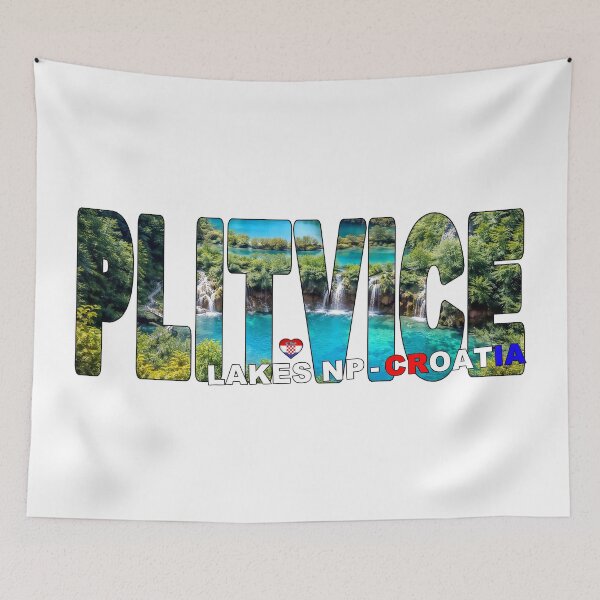 Item preview, PLITVICE National Park Croatia - Waterfalls and Pools Beautiful Waters designed and sold by Adam Gormley.