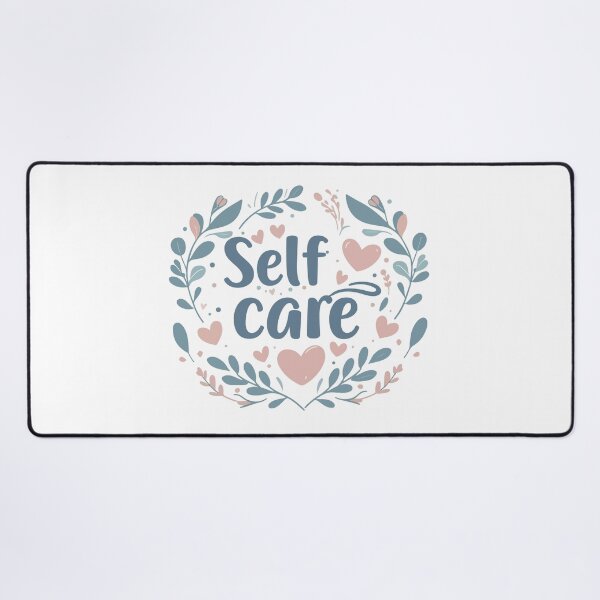 Item preview, Self Care Floral T-Shirt Aesthetic Mental Health Wellness Tee designed and sold by Design-Pro-21.