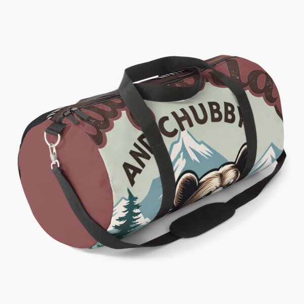 Item preview, Stay Wild and Chubby Funny Grizzly Bear Adventure designed and sold by IvoryArtDesign.
