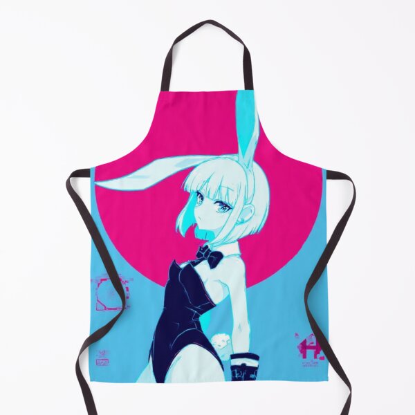 Item preview, Cyber Bunny Neon - Synthwave Techwear Girl designed and sold by Jimakmo.
