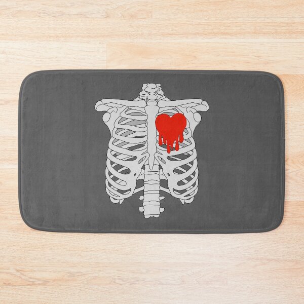 Item preview, Rib cage with heart designed and sold by ScreamingAtSquirrels.