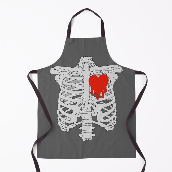 Item preview, Rib cage with heart designed and sold by ScreamingAtSquirrels.