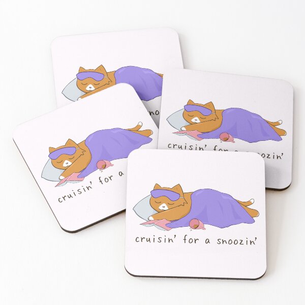 Item preview, Cruisin' for a Snoozin' Cartoon Sleepy Cat designed and sold by rornelson.