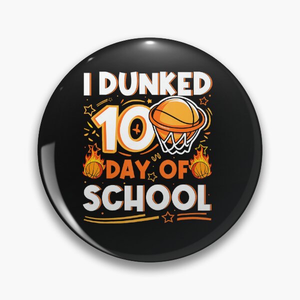 Item preview, I Dunked 100 Days Of School Basketball Lover designed and sold by tulinorampyc.